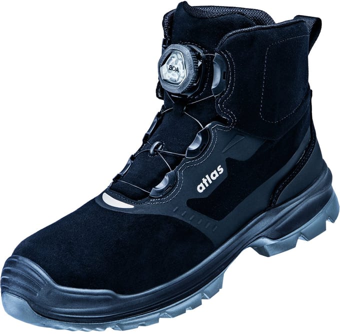 Atlas Schoen Flash 6905 BOA XP S3 - Zwart/Grijs - 43