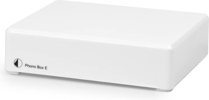 Pro-Ject PHONO BOX E WHITE - Platenspeler Wit