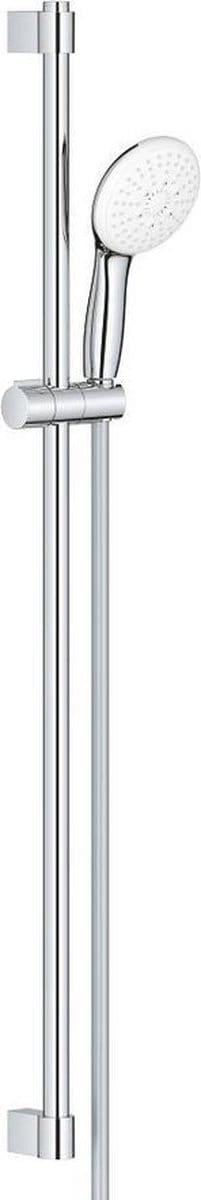 glijstangset m. handdouche Ø11cm m. 3 straalsoorten