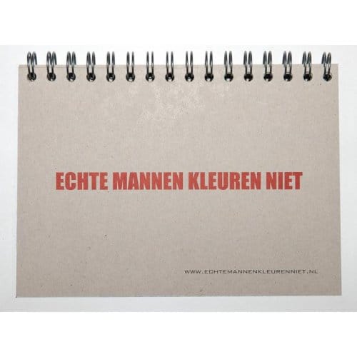 Echte Mannen Kleuren Niet - Jan Maarten Groen