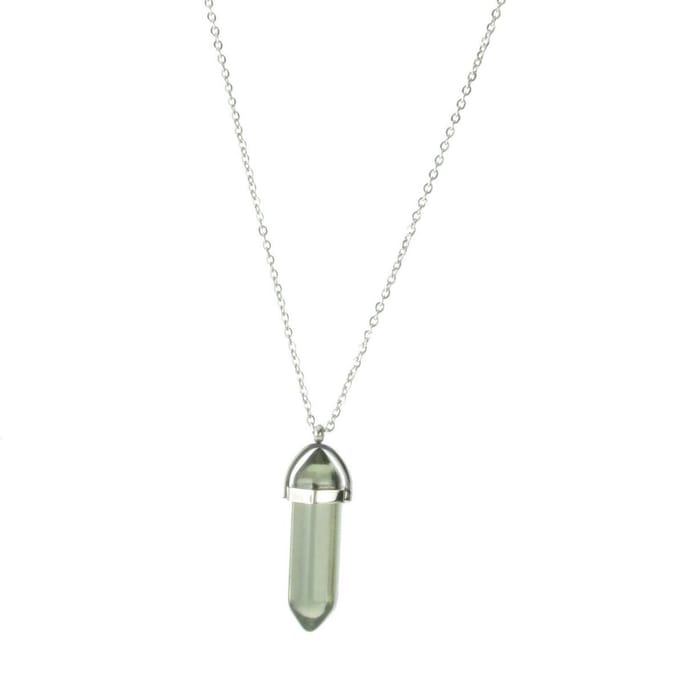 Behave - Necklace with Semi-Precious Stone - Minimalistische Ketting
