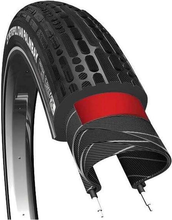 CST buitenband 28 x 2.00 (50-622) Palmbay reflectie zwart