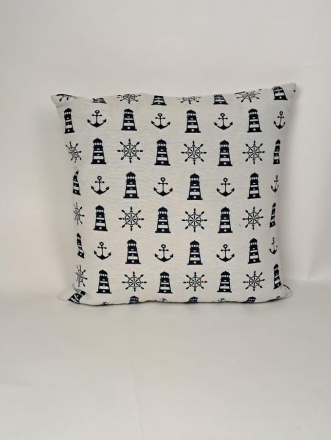 Madison sierkussen 50x50cm Marine Blue
