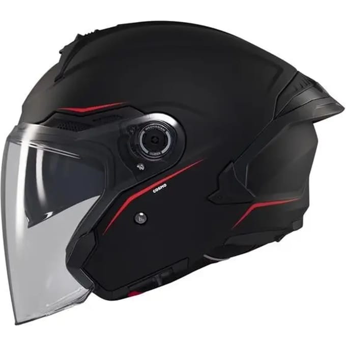 Jet motorhelm MT Helmets Cosmo Sv Solid A1
