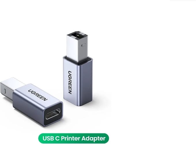 Usb C Naar Usb Printer Adapter