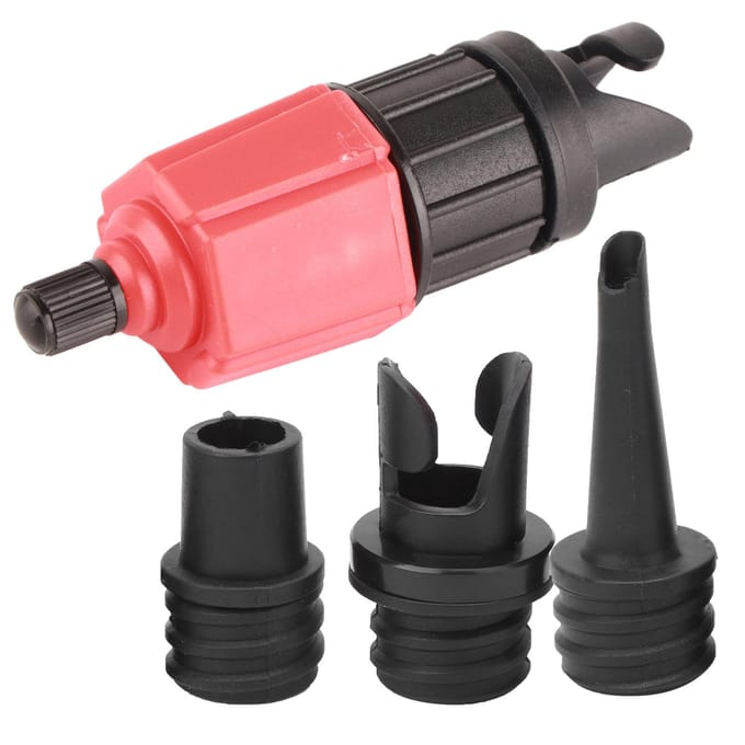 SUP Ventieladapter Luchtpomp Converter Opzetstuk voor Stand Up Paddle Board Opblaasbare Boot Bed pink