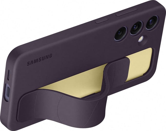 Samsung - Standing Grip Case - Galaxy S24 - Dark Violet