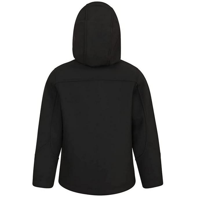 Mountain Warehouse Kinder/Kids Exodus Waterafstotend Soft Shell Jasje (Zwart)