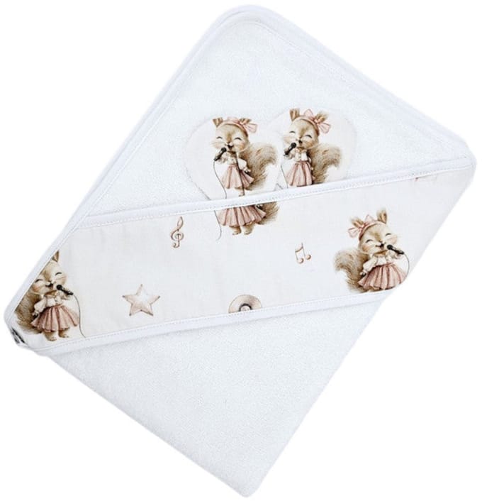 Bamboo bath cover SINGER/WHITE