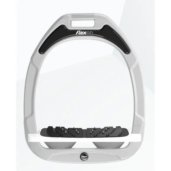 Ultra Grip Ingelaste Beugels Wit/grijs/wit Flex-On Green Composite