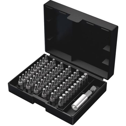 Wera 5057909001 61-delige Bit-Safe Universal Bitset in cassette - Torx