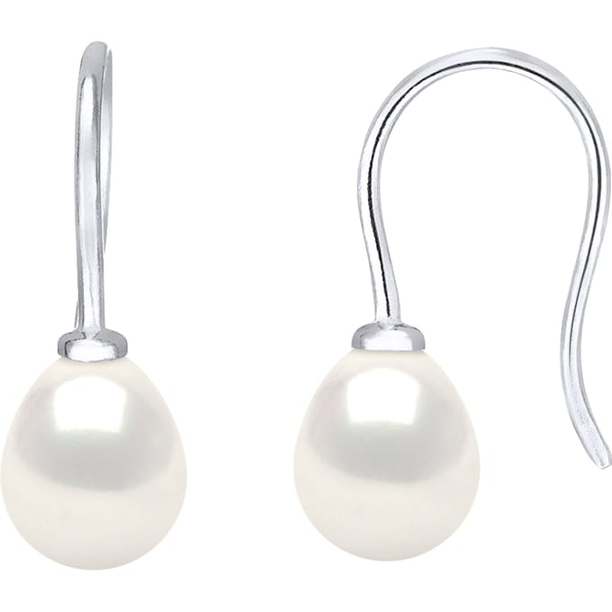 Oorbellen Haken Beads water Sweet Pears 6-7 mm 925