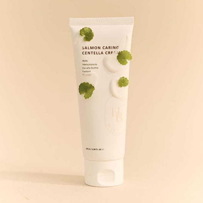 Heveblue Salmon Caring Centella Cream [Salmon-PDRN 5,000ppm][100ml]
