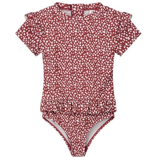 Prénatal UV 50.zwempak Dark Brown Red 122/128 dames