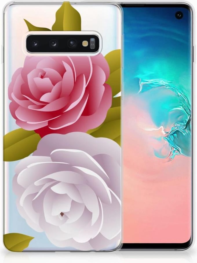 Samsung Galaxy S10 TPU Case Roses