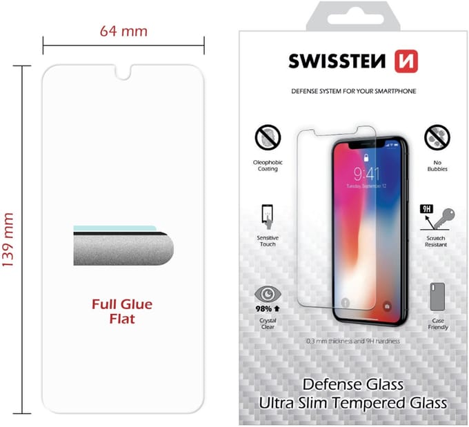 Swissten Xiaomi Redmi Note 8 Pro (2015105) Tempered Glass - 74517846