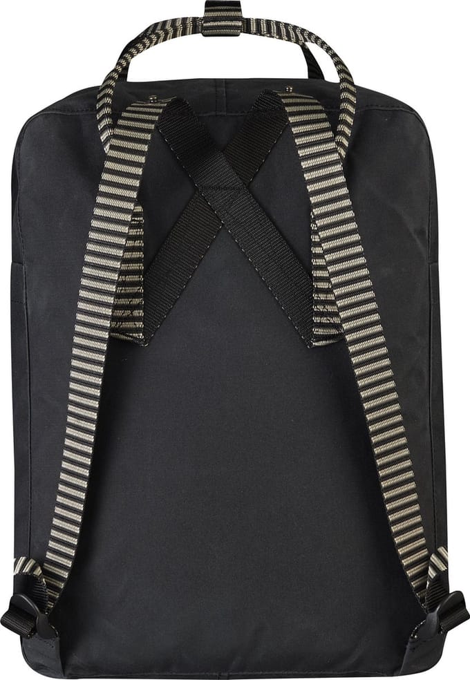 Fjallraven Kanken Rugzak 16 liter - Black / Striped