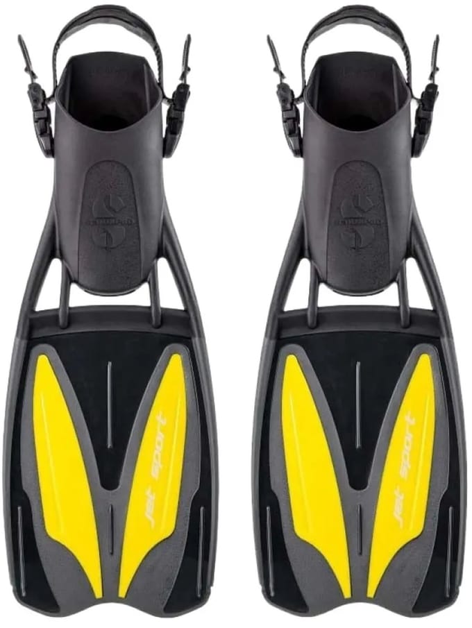 Scubapro Jet Sport Open Heel Duikvinnen Zwart EU 41-42