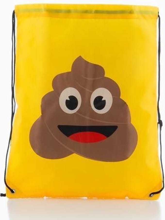 Schoolrugzak - Poo Emoticon