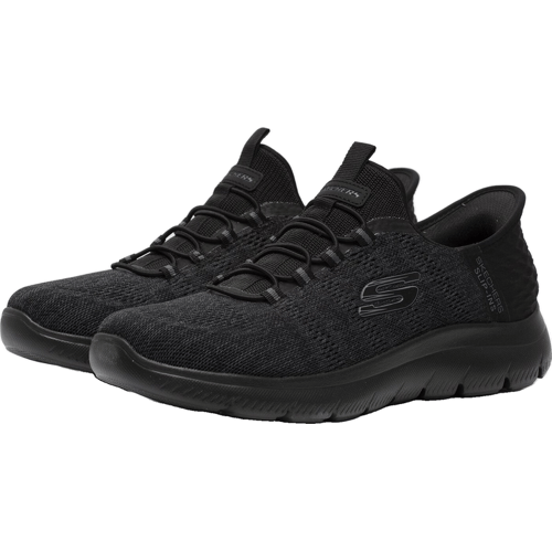 Skechers Slip-ins Summits Instappers zwart Textiel - Maat 47.5
