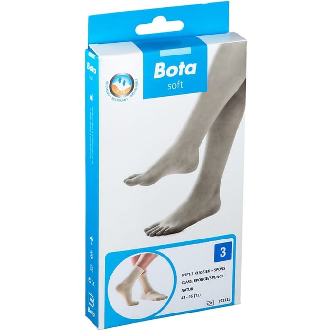 Bota Soft 3 Klassiek + Spons Natuur 43-46