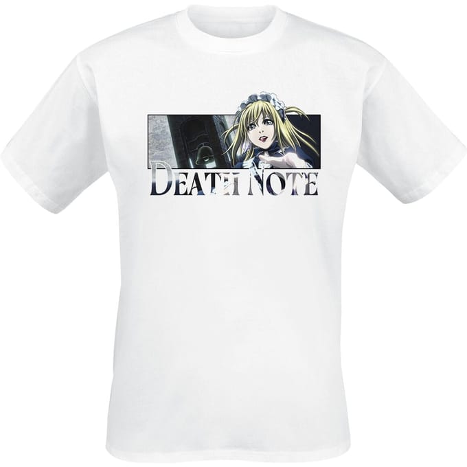 Death Note - Anime T-shirt - Misa - XL tot XXL - voor Mannen - wit
