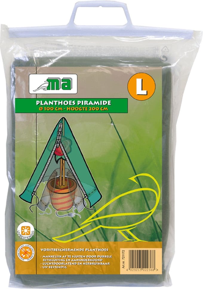Plantenhoes Winterbescherming - H. 200 cm - Maat L