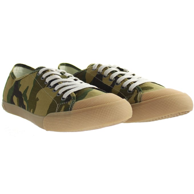 Seavees Kelso Dune Field Tan Camoflague Sneaker Multicolor Herenschoenen