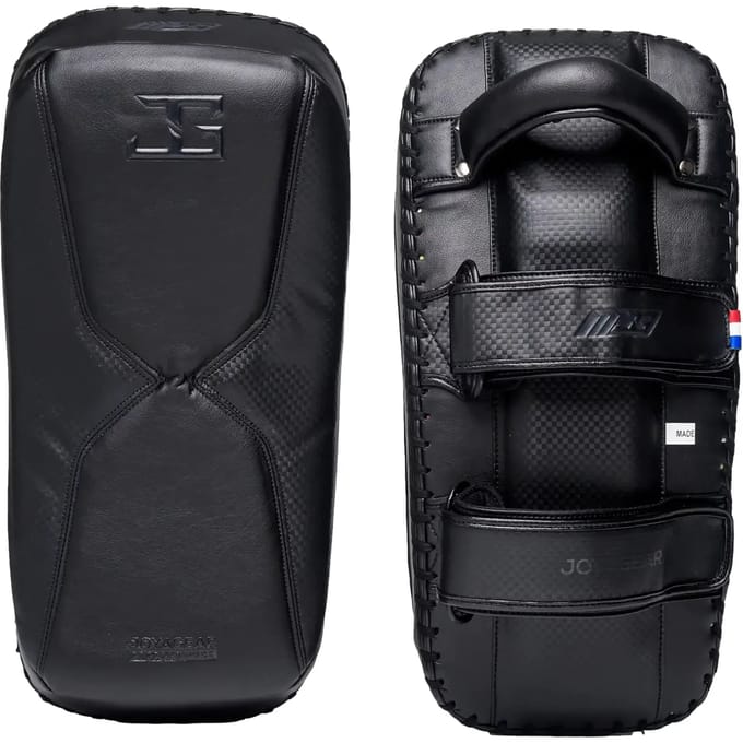 Joyagear Performance Thai Pads – Professionele Arm Pads voor Krachtige Trapkick Training – Zwart/Carbon -