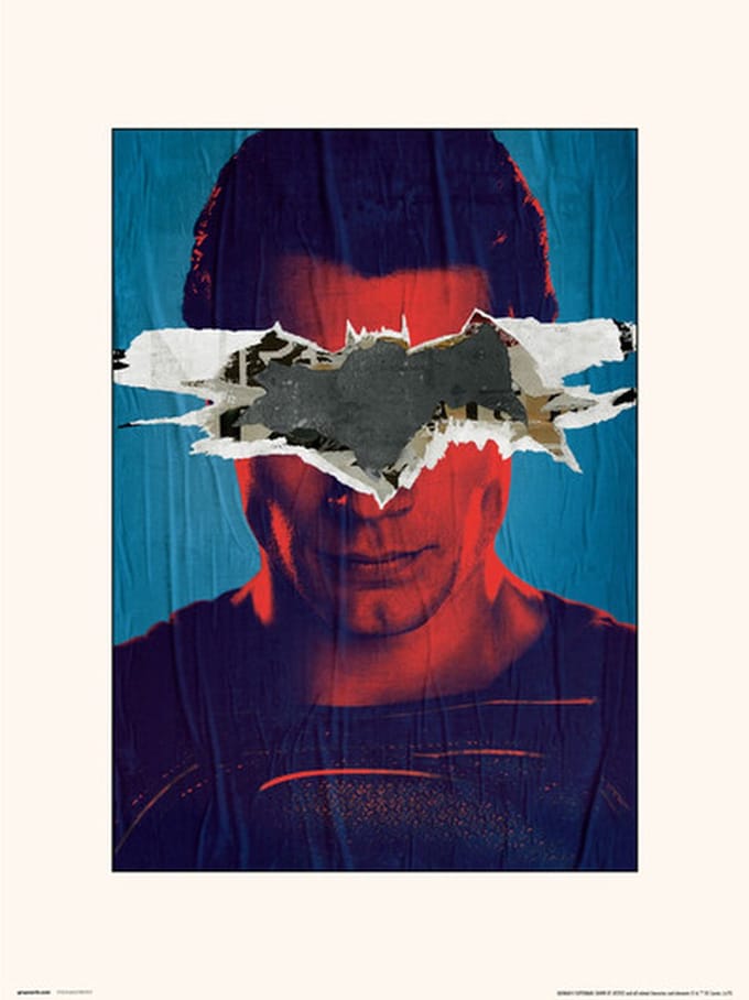 MARVEL DC COMICS BATMAN VS SUPERMAN - Art Print 30x40 cm