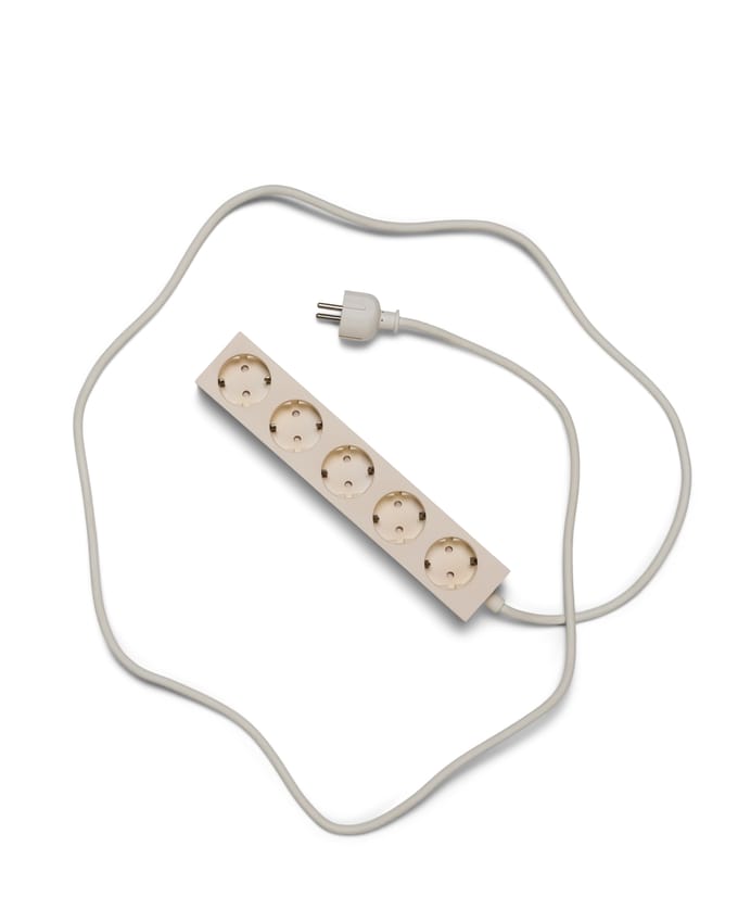 Pedestal Power Beam contactdoos - pearl - 2 m
