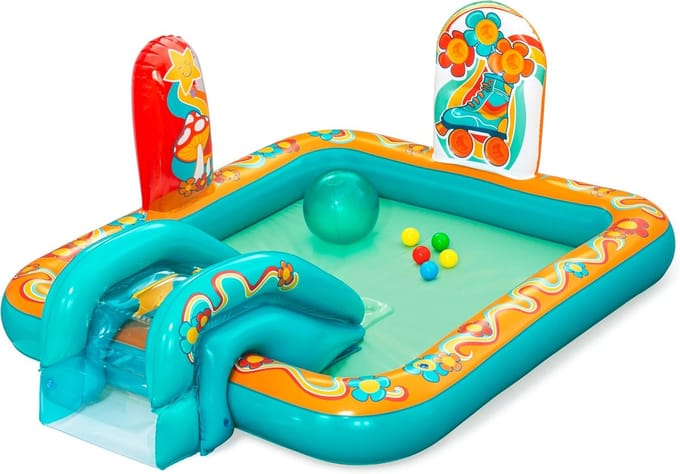 Retro Groove waterplaycenter – 193x152x74 cm