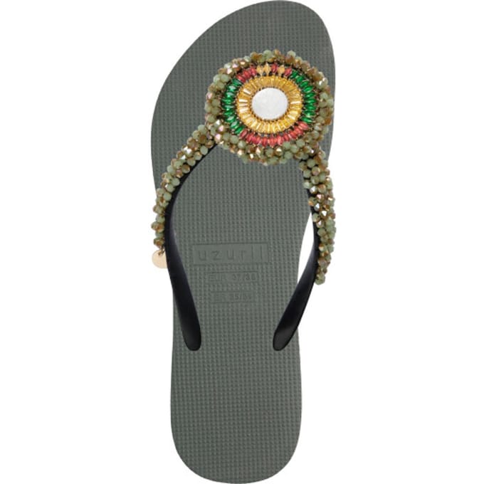 Uzurii Maria Army Green Dames Slippers Army Green Maat 37/38