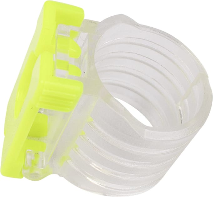 Snorkelhouder 26mm geel