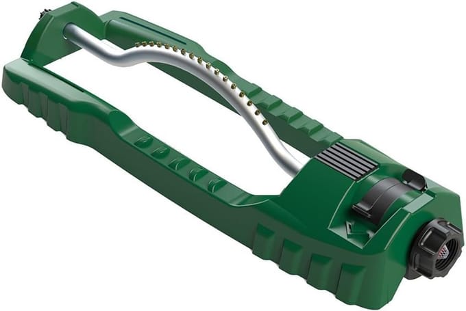 Oscillerende Sproeier - Gazon Besproeier - Gras en Tuin - Stabiele Anti-omval Basis - 3600 m² Bereik - Groen