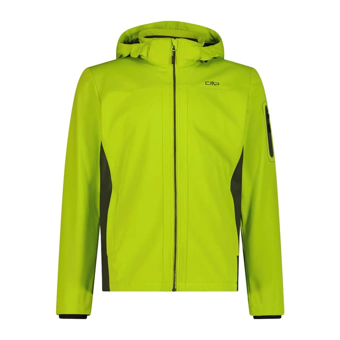 Cmp Zip Hood 39a5027 Softshelljack Groen L Man