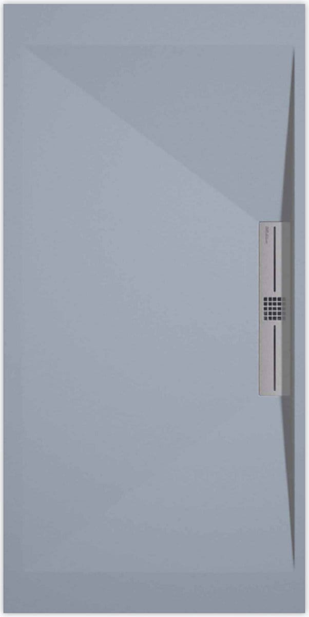 Sanifun douchebak Stone Side Gray Smooth 1600 x 900 S