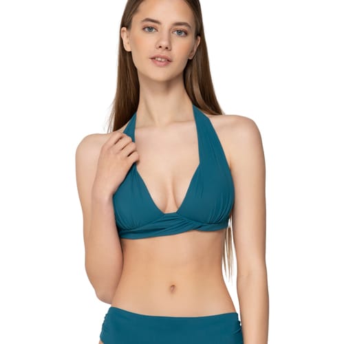 Bikini Luna Splendida Geplooid driehoekig bikinitopje BLUE SENSE Splendida