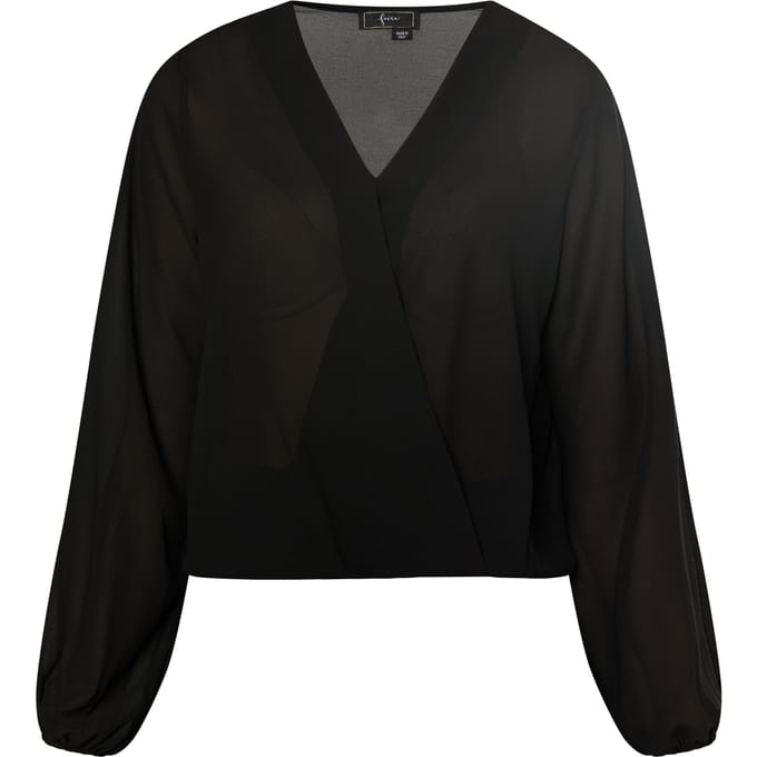 Faina Blouse Dames zwart
