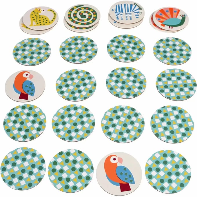 Geheugen spelletjes Rex London Wild Wonders (x24)