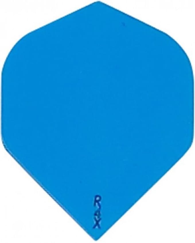 5 sets (15 stuks) Ruthless flights R4X Solid Blue