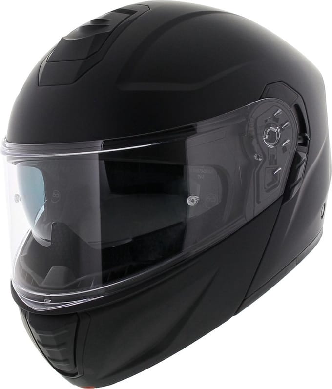 Vito Furio 2 systeemhelm mat zwart XL