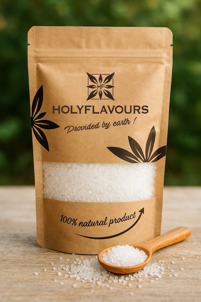 Duits Steenzout Grof 1,7 - 3,2 mm - 100 gram - Holyflavours - Natuurlijk Zout
