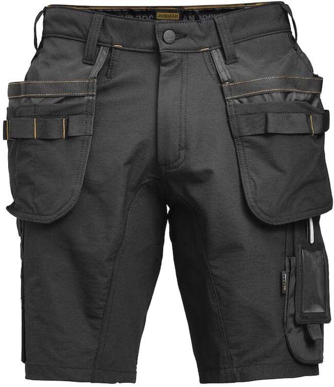 Jobman 2196 Stretch Shorts HP 65219618 - Zwart - C52