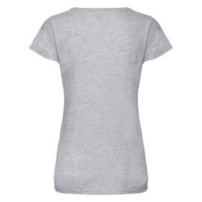 Fruit of the Loom Dames/Dames T-Shirt (Heide Grijs)