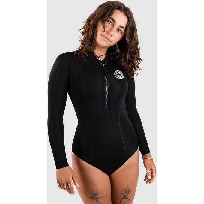2026 Rip Curl Dames G-Bomb 1.5mm Front Zip Long Sleeve Springsuit Wets