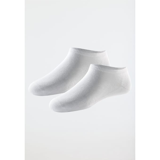 Heren sneakers, set van 2, wit - 95/5 43/46