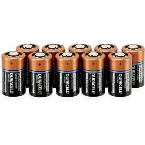 Duracell DCR2 CR2 Fotobatterij Lithium 800 mAh 3 V 10 stuk(s)