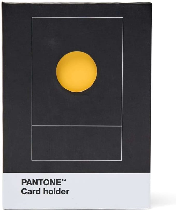 Copenhagen Design - Pasjeshouder in Giftbox - Yellow 012 - Kunststof - Geel