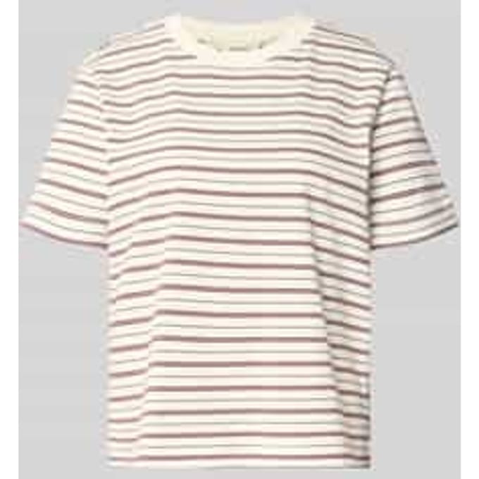 Boxy fit T-shirt van pure Katoen Model 'ESSENTIAL'